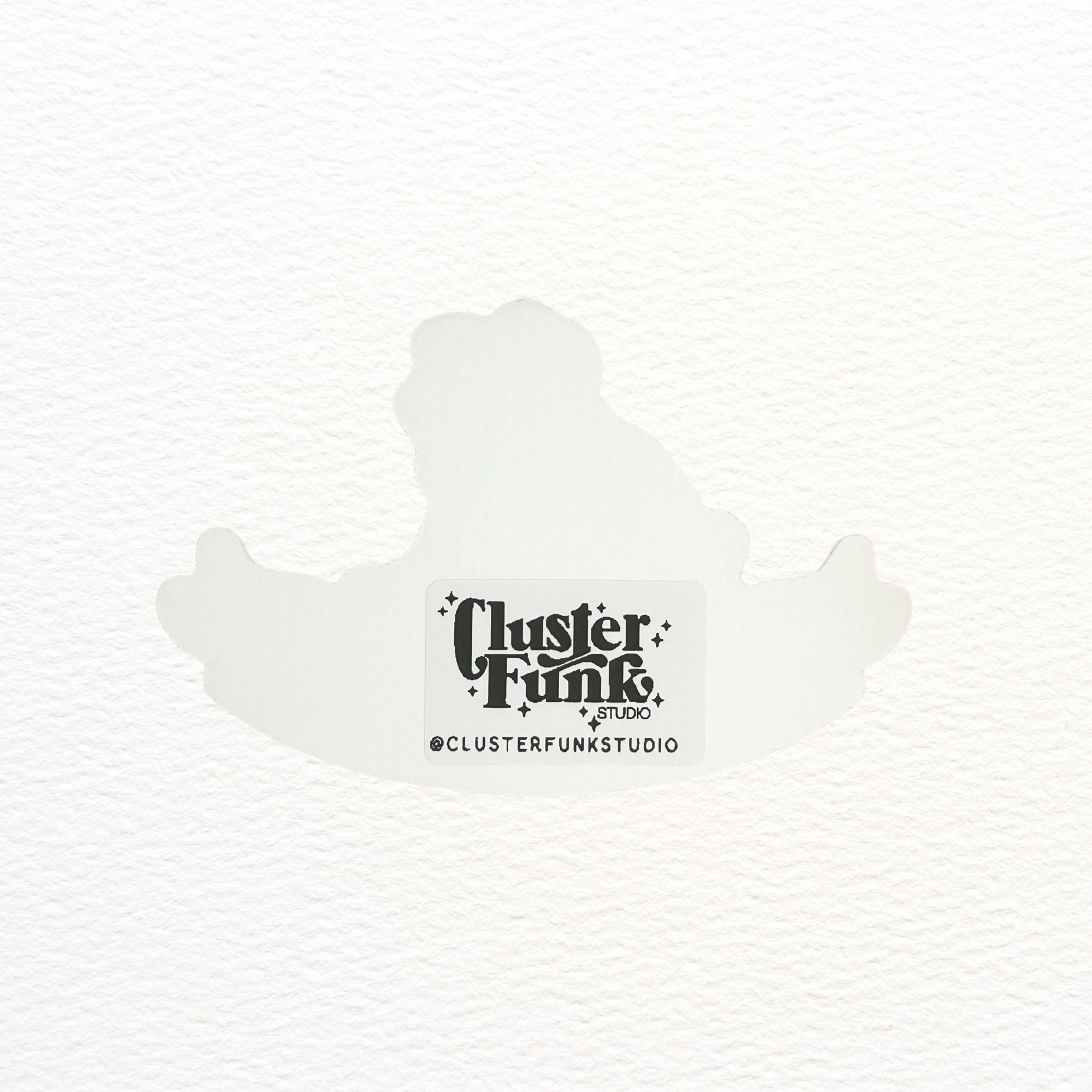 Rootin' Tootin' Frog Sticker