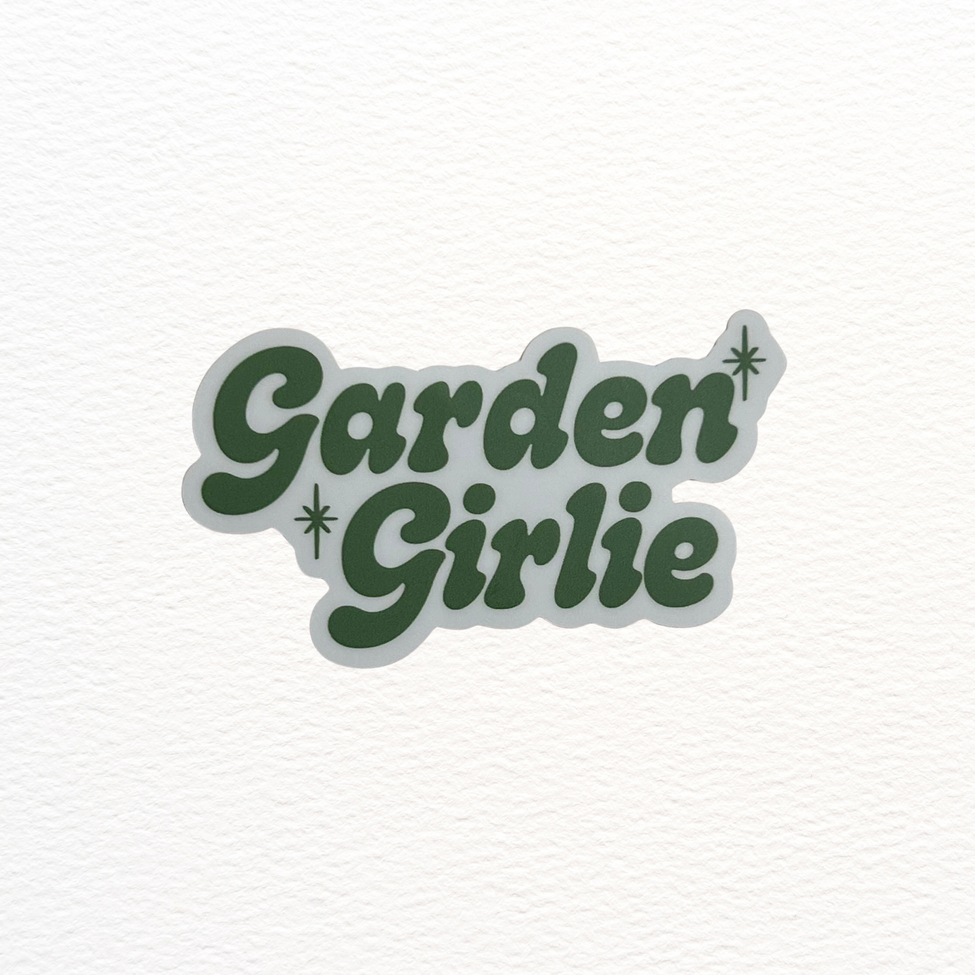Garden Girlie Sticker