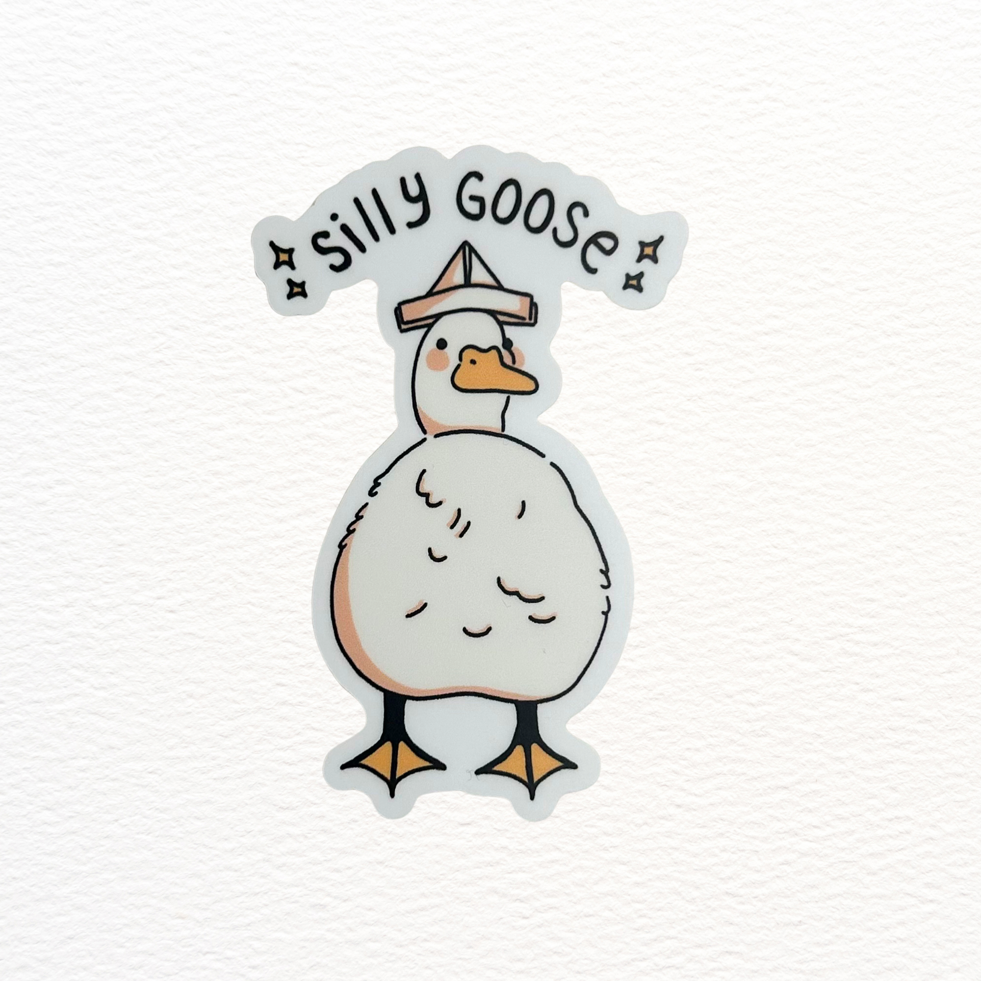 Silly Goose Sticker
