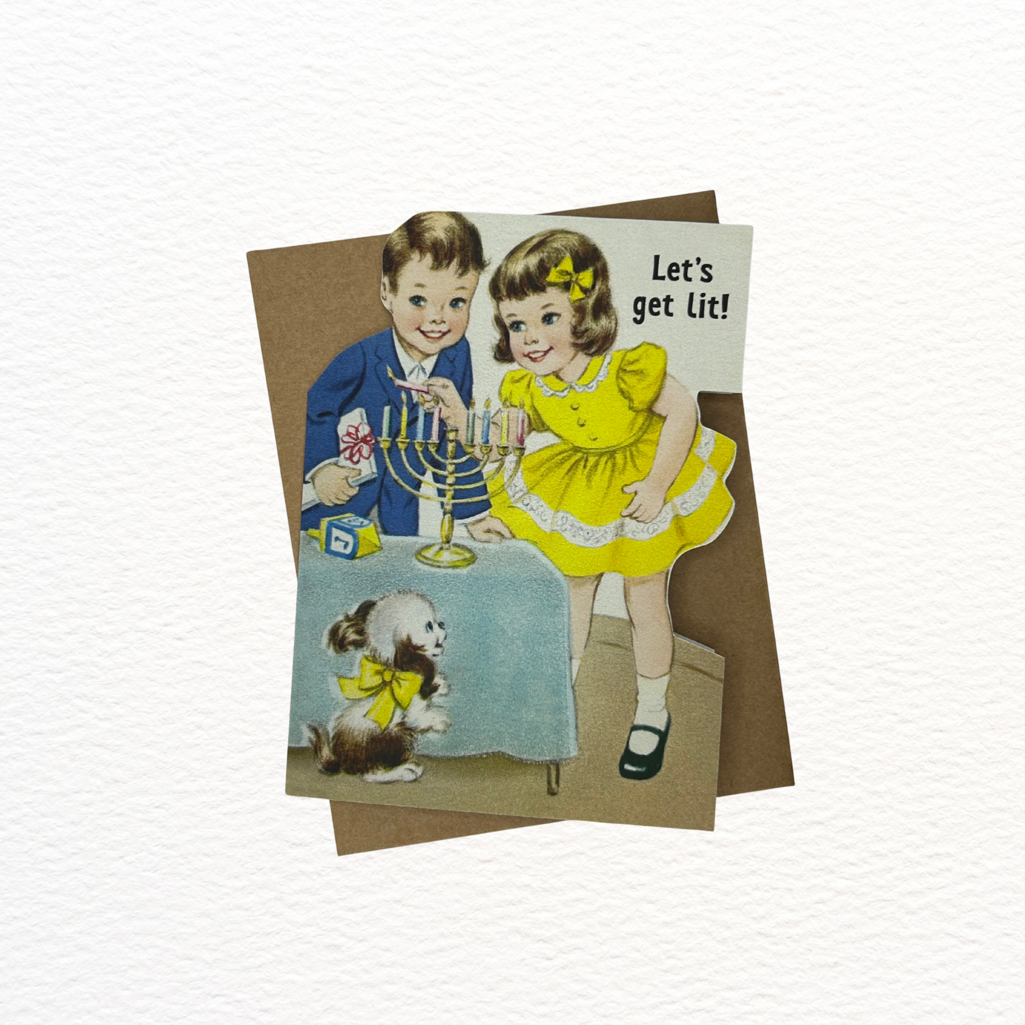 Let's Get Lit Holiday Card