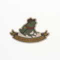 Rootin' Tootin' Frog Sticker