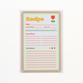 Retro Recipe Notepad
